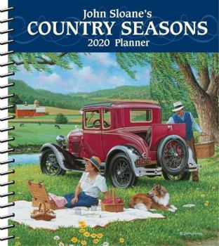 John Sloane's Country Seasons 2020 Monthly/Weekly Planner Calendar