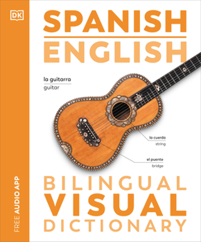 Paperback Spanish English Bilingual Visual Dictionary Book