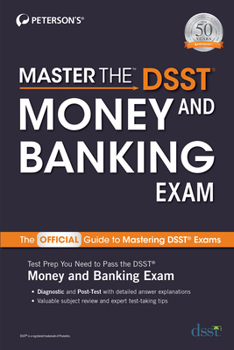 Paperback Master the Dsst Money and Banking Exam Book