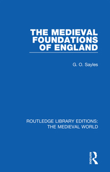 Paperback The Medieval Foundations of England Book