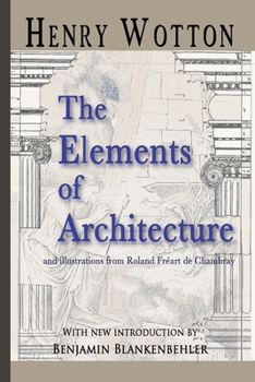 Paperback The Elements Of Architecture Book