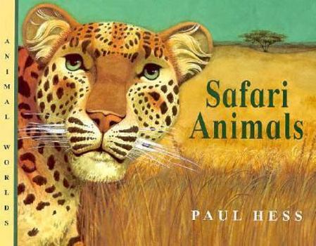 Hardcover Safari Animals Book