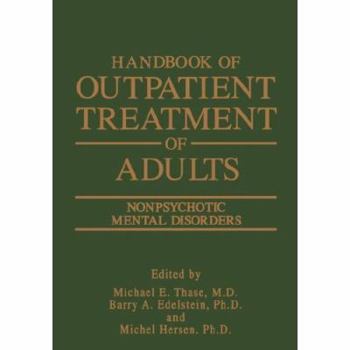Handbook of Outpatient Treatment of Adults