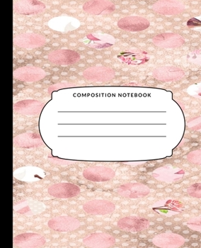 Composition Notebook: Abstract Art, College Ruled Notebook, Lined Journal, 120 Pages, 7.5 X 9.25, Matte Finish Cover, School Subject Book Notes, Student Gift Kids Teenager Adult Teacher