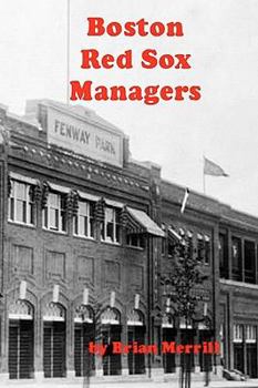 Paperback Boston Red Sox Managers Book