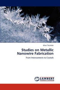 Paperback Studies on Metallic Nanowire Fabrication Book