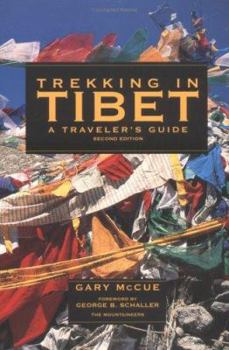 Paperback Trekking in Tibet: A Traveler's Guide Book