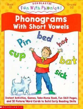 Paperback Phonograms with Short Vowels Book