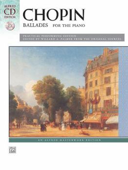 Paperback Chopin -- Ballades: Book & CD Book