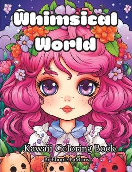 Paperback Whimsical World: Kawaii Coloring Book - Adorable Characters, Fun Designs, Perfect for Relaxation and Creativity! Book