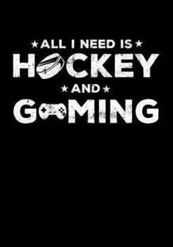 Paperback Hockey Season Game Statistics Record Keeper All I Need Is Hockey And Gaming: Kids Hockey Analytics For Boys & Girls (Defencemen, Centers or Wingers) Book