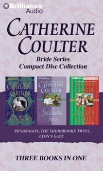 Audio CD Catherine Coulter Bride CD Collection 3: Pendragon, the Sherbrooke Twins, Lyon's Gate Book