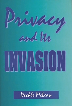 Hardcover Privacy and Its Invasion Book