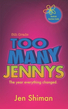 Paperback Too Many Jennys: Fifth Grade Book