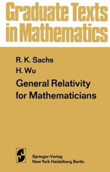 Paperback General Relativity for Mathematicians Book