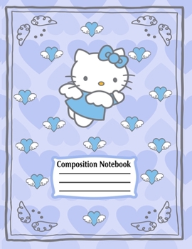Composition Notebook: hello kitty journal with Wide Ruled Notebook Lined School Journal | 100 Pages | 8.5x11 | Children Kids Girls Teens Women | ... kitty (Wide Ruled School Composition Books)