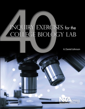 Paperback 40 Inquiry Exercises for the College Biology Lab Book