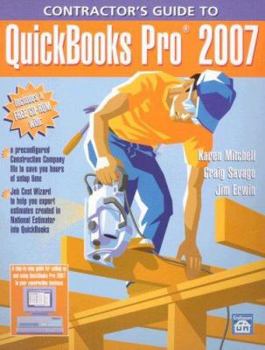Paperback Contractor's Guide to QuickBooks Pro [With CDROM] Book