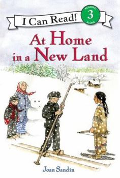 Hardcover At Home in a New Land Book