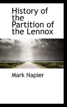 Paperback History of the Partition of the Lennox Book