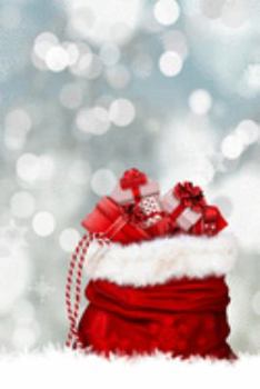 Christmas List Journal: "Sparkling Christmas Gifts" Glossy Cover with Lined Pages