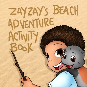 Paperback Zayzay's Beach Adventure Activity Book