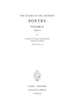 Hardcover Poetry IV, tome 2: Seventy-seven thousand Service-Trees, part 8-14 Book