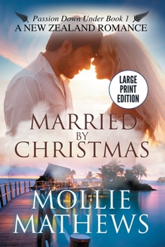 Paperback Married By Christmas [Large Print] Book