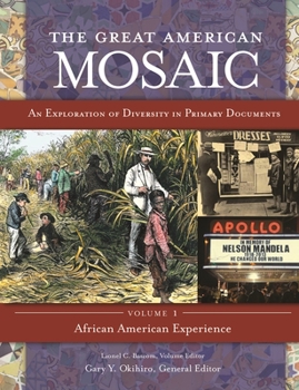 Hardcover The Great American Mosaic [4 Volumes]: An Exploration of Diversity in Primary Documents Book