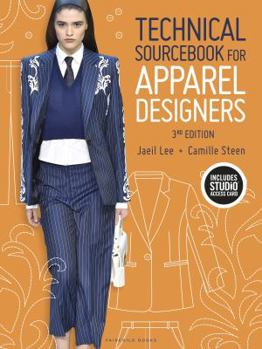 Paperback Technical Sourcebook for Apparel Designers: Bundle Book + Studio Access Card [With Access Code] Book