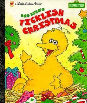 Hardcover Big Bird's Ticklish Christmas Book