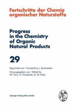 Paperback Fortschritte Der Chemie Organischer Naturstoffe / Progress in the Chemistry of Organic Natural Products 29 Book