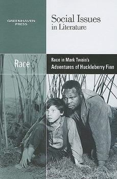 Paperback Race in Mark Twain's Adventures of Huckleberry Finn Book