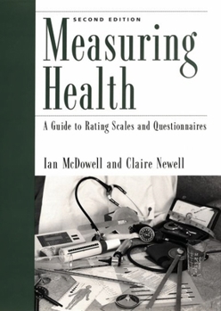 Hardcover Measuring Health: A Guide to Rating Scales and Questionnaires Book