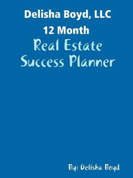 Paperback Delisha Boyd, LLC Real Estate Planner Book