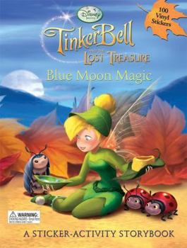 Hardcover Blue Moon Magic: A Sticker-Activity Storybook Book