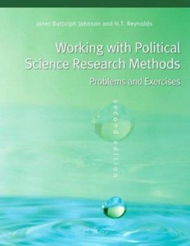 Paperback Working with Political Science Research Methods: Problems and Exercises Book
