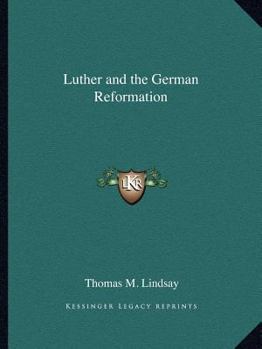 Paperback Luther and the German Reformation Book