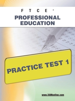 Paperback FTCE Professional Education Practice Test 1 Book