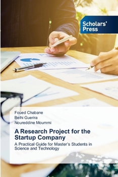 Paperback A Research Project for the Startup Company Book