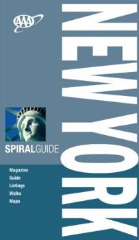 Spiral-bound AAA Spiral Guide New York Book