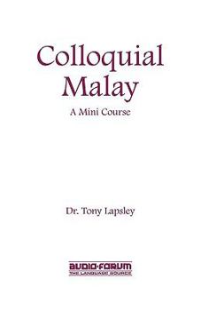 Paperback Colloquial Malay [Malay] Book