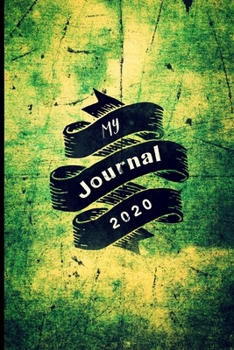 My Journal 2020: Cool Vintage Style Blank Journal