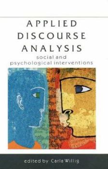 Paperback Applied Discourse Analysis: Social and Psychological Interventions Book