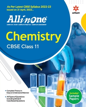 Paperback CBSE All In One Chemistry Class 11 2022-23 Edition (As per latest CBSE Syllabus issued on 21 April 2022) Book