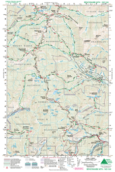 Map Benchmark Mountain, Wa No. 114 Book