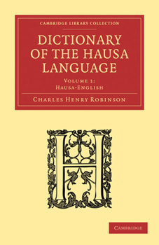 Paperback Dictionary of the Hausa Language - Volume 1 Book