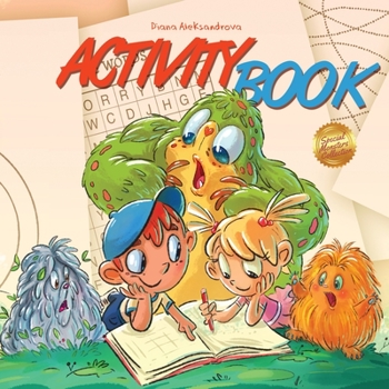 Paperback Activity Book: Monsters - packed fun, activities for kids Book