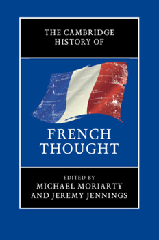 Hardcover The Cambridge History of French Thought Book