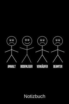 Anwalt Bodenleger Verkäufer Beamter: A5 Notizbuch für alle Bodenleger | Liniert 120 Seiten | Geschenk/Geschenkidee zum Geburtstag | Weihnachten | Vatertag | Ostern | Namenstag (German Edition)